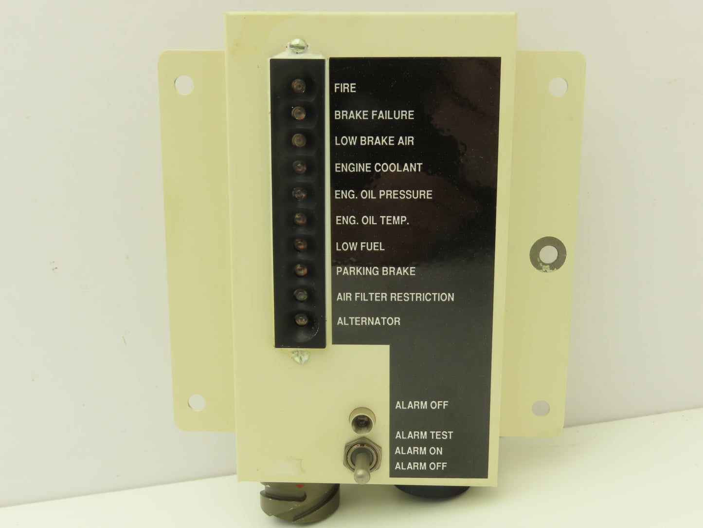 Eaton SX7EA5 Annunciator Lighted Indicator Panel W/Alarm On Off Test FSCM81640
