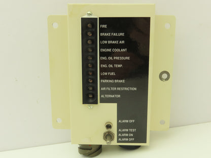 Eaton SX7EA5 Annunciator Lighted Indicator Panel W/Alarm On Off Test FSCM81640