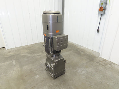 Sew Eurodrive KA97B DRL180S4BE32HR/TF/EG7S/AL/C Gearmotor 134-200RPM 329-500VAC