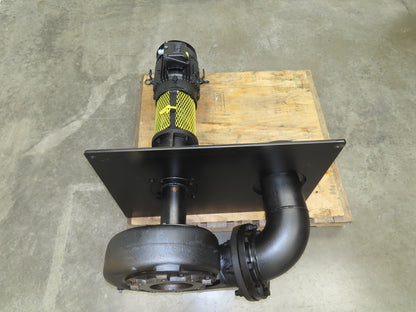 Haynes 6552-9 Vertical Centrifugal Pump 6x6" Flanged 1260gpm 10Hp Motor 230/460V