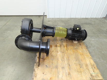 Haynes 6552-9 Vertical Centrifugal Pump 6x6" Flanged 1260gpm 10Hp Motor 230/460V