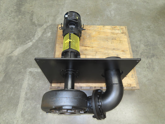 Haynes 6552-9 Vertical Centrifugal Pump 6x6" Flanged 1260gpm 10Hp Motor 230/460V