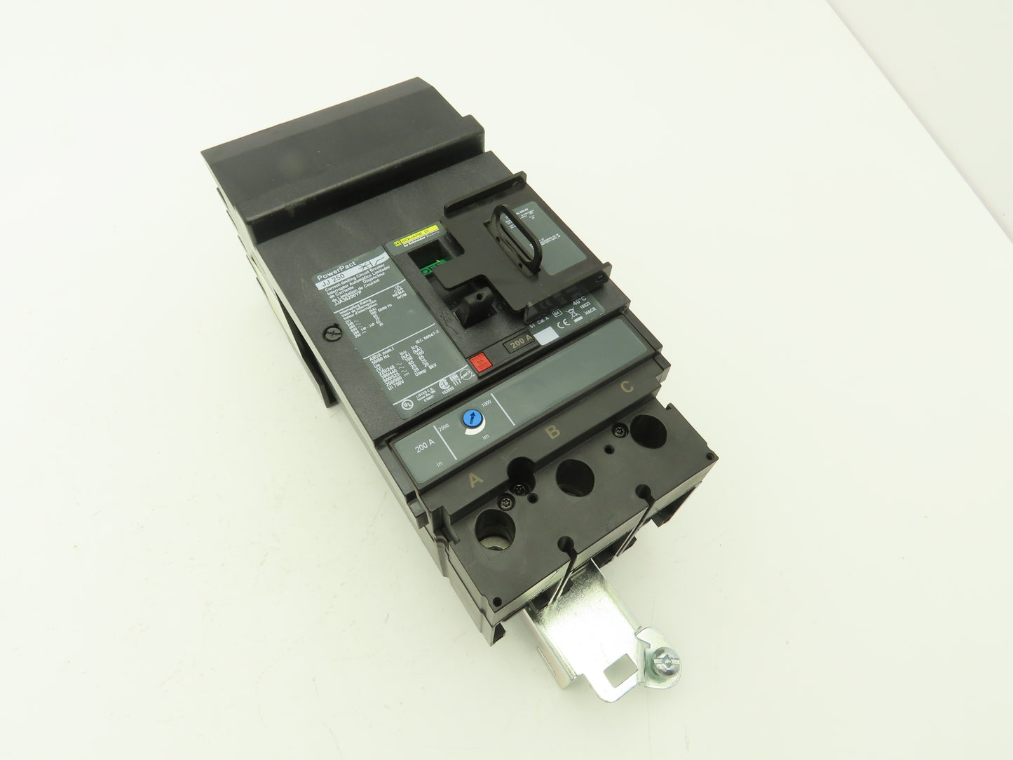 Schneider JJA36200YP Square D Powerpact 200A Circuit Breaker 600V 3 Pole I-Line