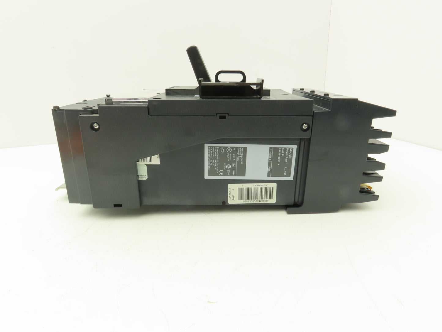 Schneider LJA36400U31X Square D Powerpact 400A Circuit Breaker 600V I-Line