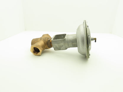 Johnson Controls V-5254-3 1-1/2" NPT Copper Globe Valve 9-13 PSIG Normally Open