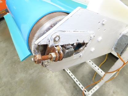 10"x 72" Portable Incline Conveyor Cleated Belt 115V 1PH Belt Drive 39FPM