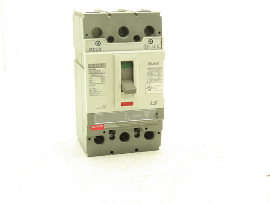 LS Susol TD 125HU-FTU 30A Circuit Breaker MCCB 3 Pole FTU 30A 600V