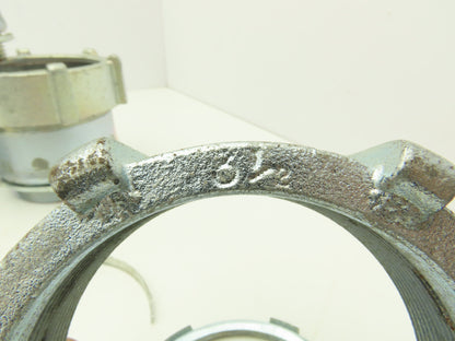 TC719US 3-1/2" EMT Conduit Compression Connector Insulated Throat Lot of 5