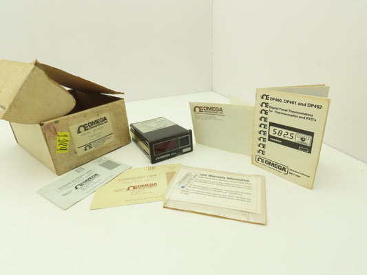 Omega DP460T Digital Panel Thermocouple Meter Display Unit 115VAC