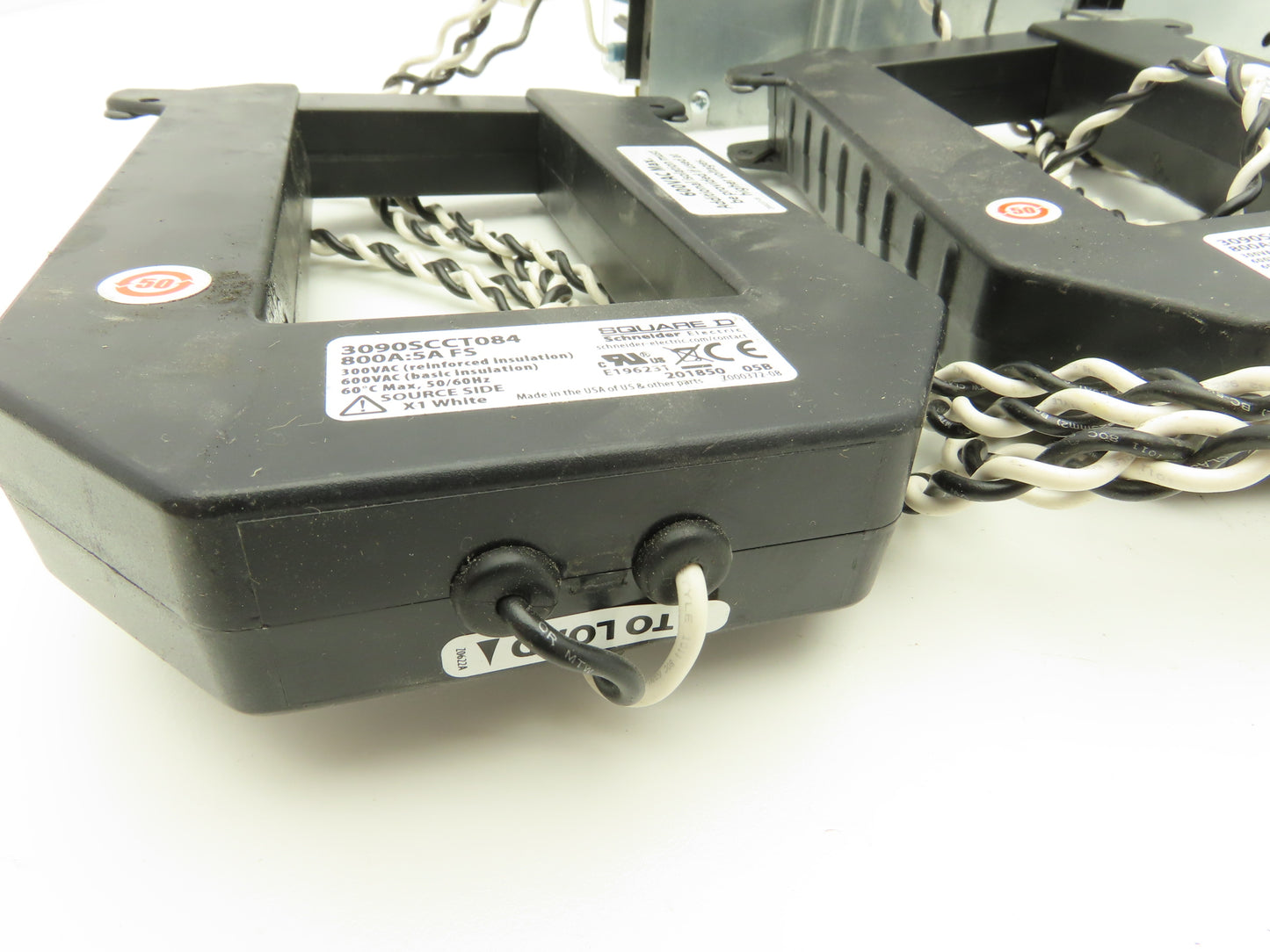 Schneider Square D I-Line Enable Module Power Meter 800A Current Transformer
