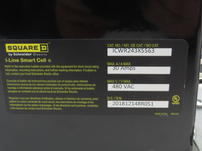 Schneider Square D I-Line Enable Module Power Meter 800A Current Transformer