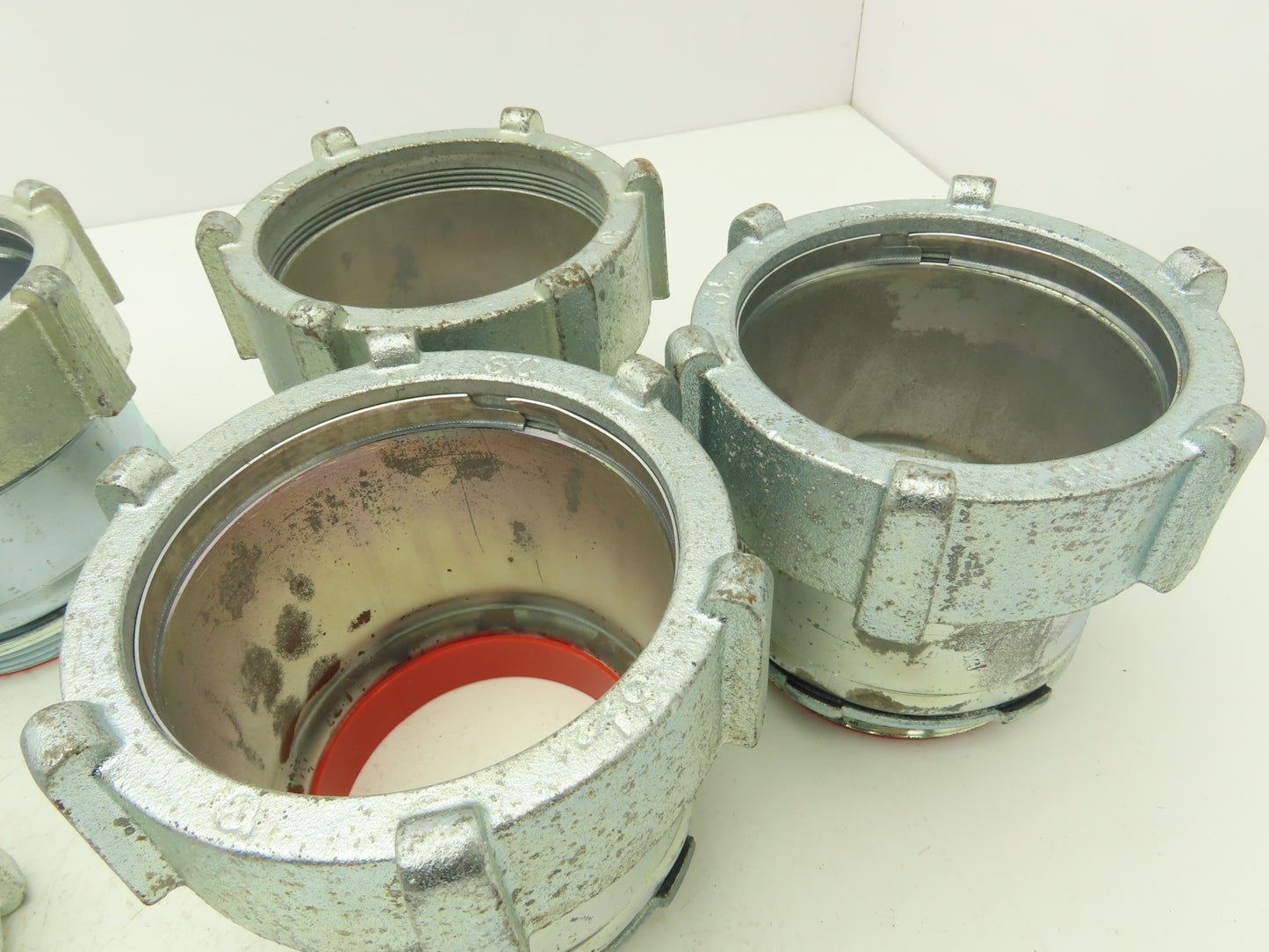 Steel City TC719A 3-1/2" EMT Conduit Compression Connector Insulated Lot of 6