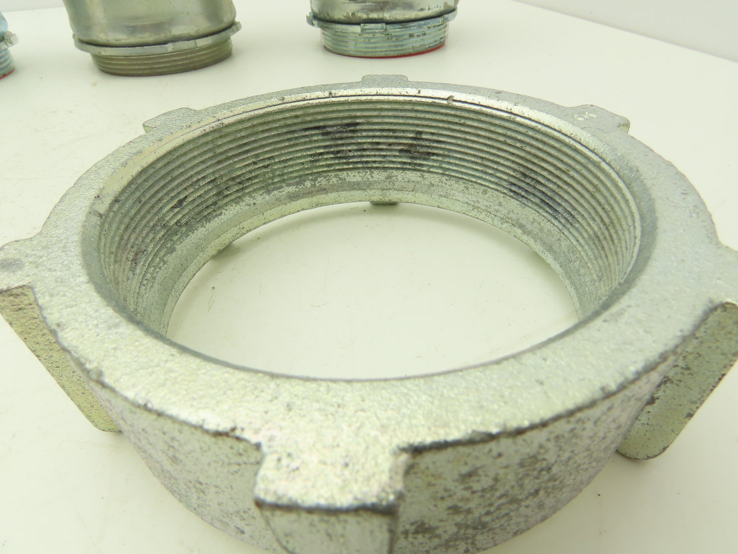 Steel City TC719A 3-1/2" EMT Conduit Compression Connector Insulated Lot of 6