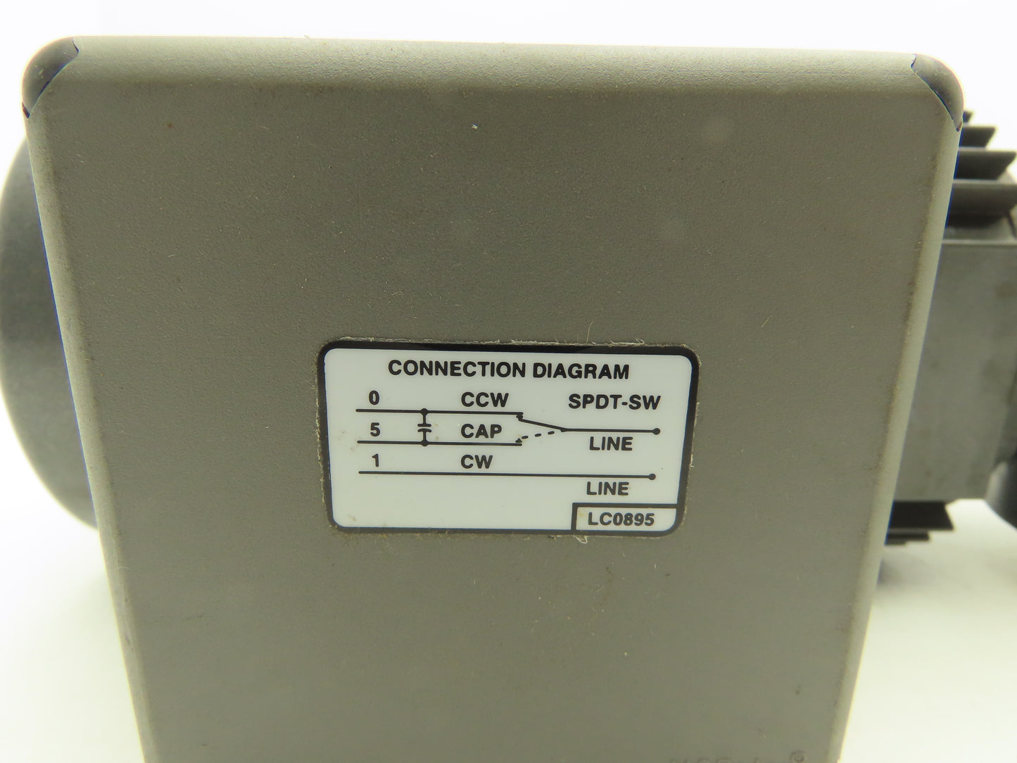 Baldor Axmann CAP 30MFD 40:1 Gearmotor 38rpm .25Hp 115V 1PH 20mm Hollow Shaft