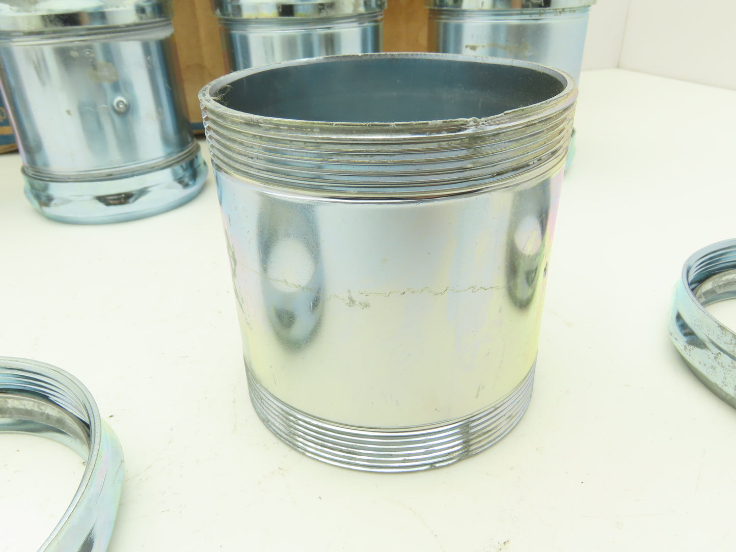 EGS ETP 6300S EMT 3" Coupling Gland Compression Steel Body Zinc Plated  Box of 5