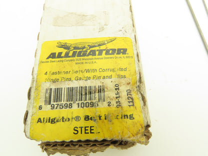 Flexco Alligator 7S-24 24" Conveyor Belt Lacing Steel Fastener Set of 4/Box