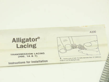 Flexco Alligator 7S-24 24" Conveyor Belt Lacing Steel Fastener Set of 4/Box