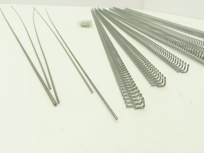 Flexco Alligator 7S-24 24" Conveyor Belt Lacing Steel Fastener Set of 4/Box