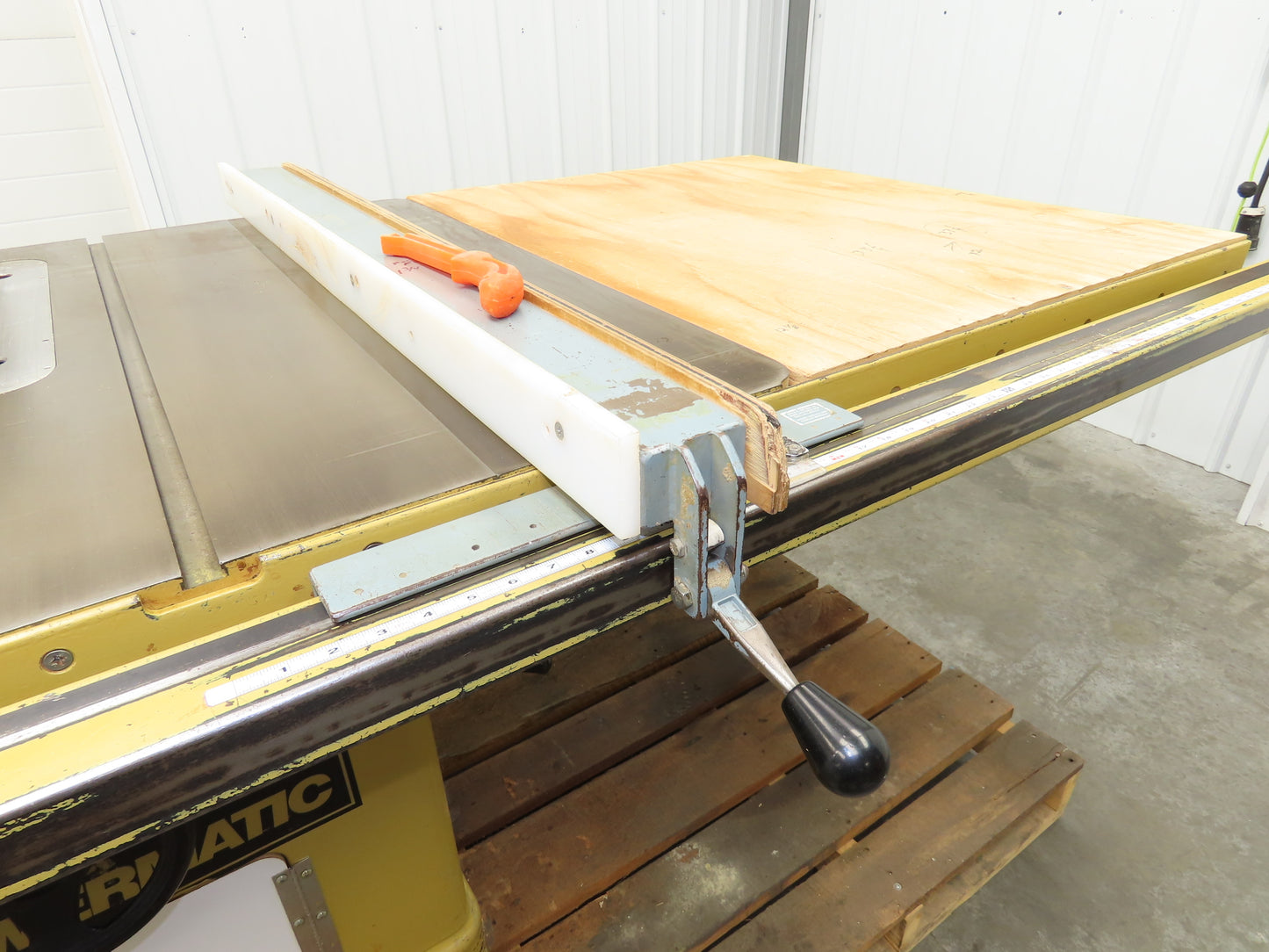 Powermatic 72-TA Table Saw 14" Tilting Arbor 7.5Hp 240/480V 3Ph 52" Fence