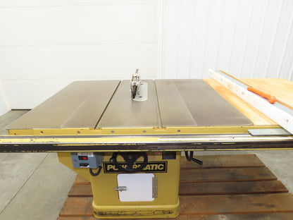 Powermatic 72-TA Table Saw 14" Tilting Arbor 7.5Hp 240/480V 3Ph 52" Fence