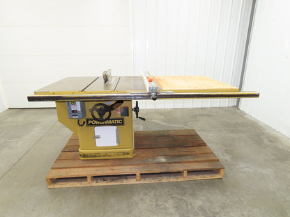 Powermatic 72-TA Table Saw 14" Tilting Arbor 7.5Hp 240/480V 3Ph 52" Fence