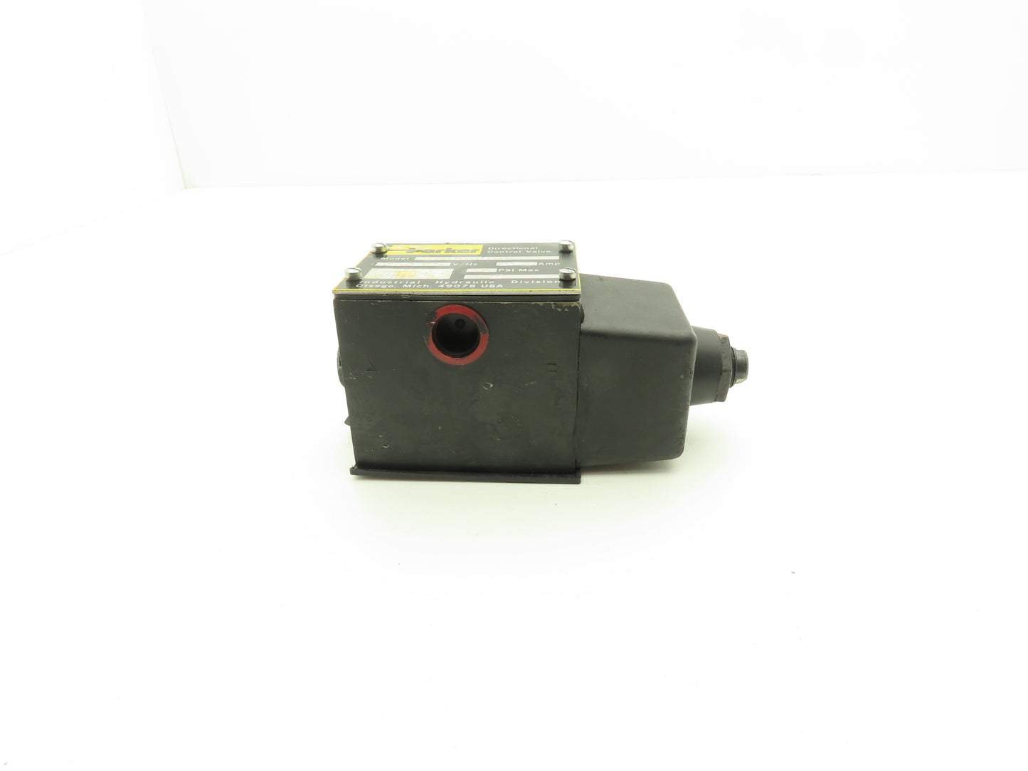 Parker D3W4BVY14X2658 Directional Control Solenoid Valve 120V 3000psi