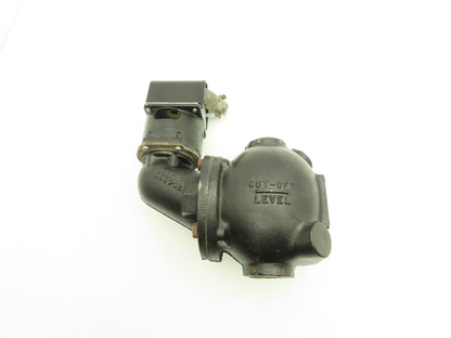 ITT McDonnell & Miller 63M Low Water Cut-Off Float Switch Valve 1"NPT 115/230V