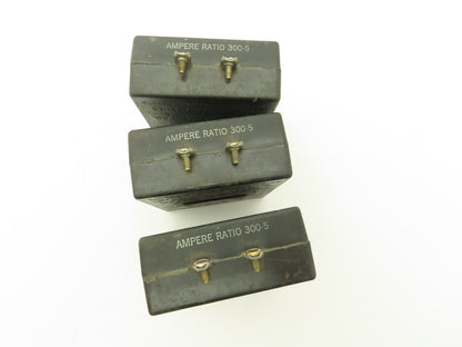Furnas Electric D52073 Current Transformer Amp Ratio 300-5 50/60 Cy Lot of 3