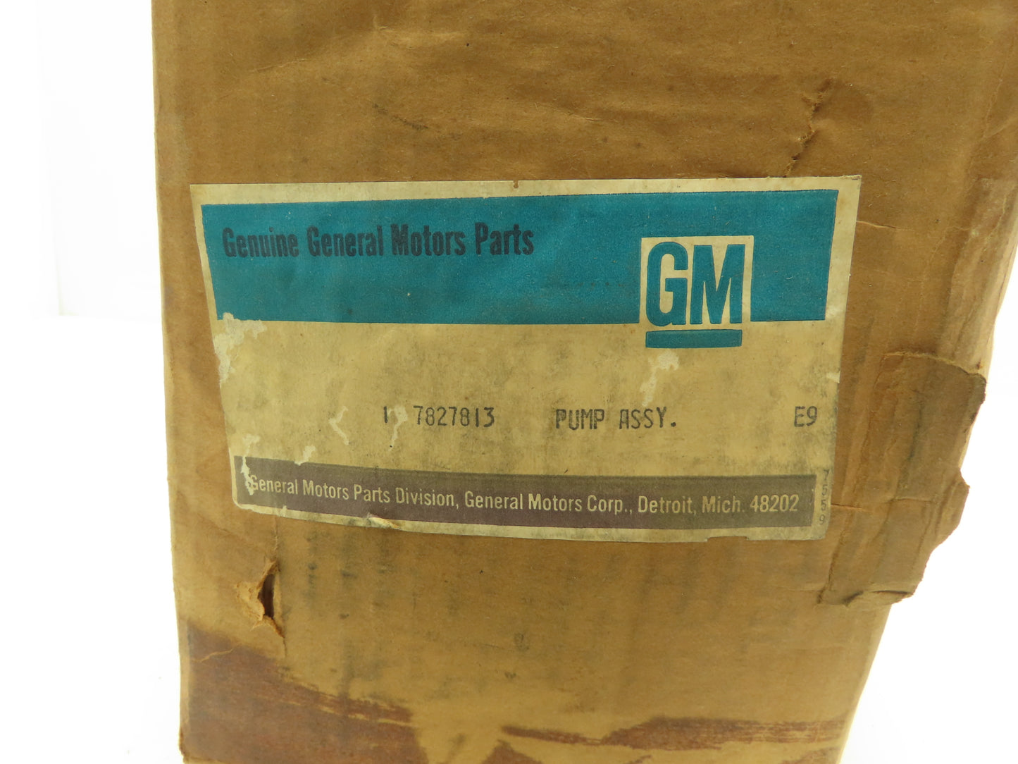 GM General Motors 7827813 OEM Power Steering Pump 3/4" Shaft