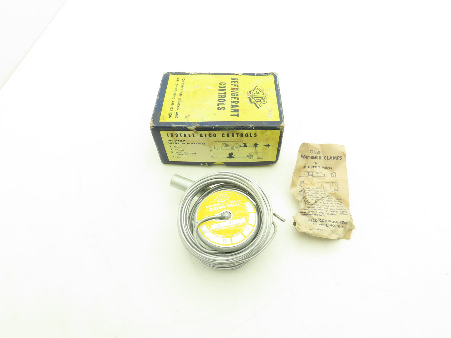 Alco XB1024FL 4A Temperature Control Thermo Valve With Capillary Tube & Bulb