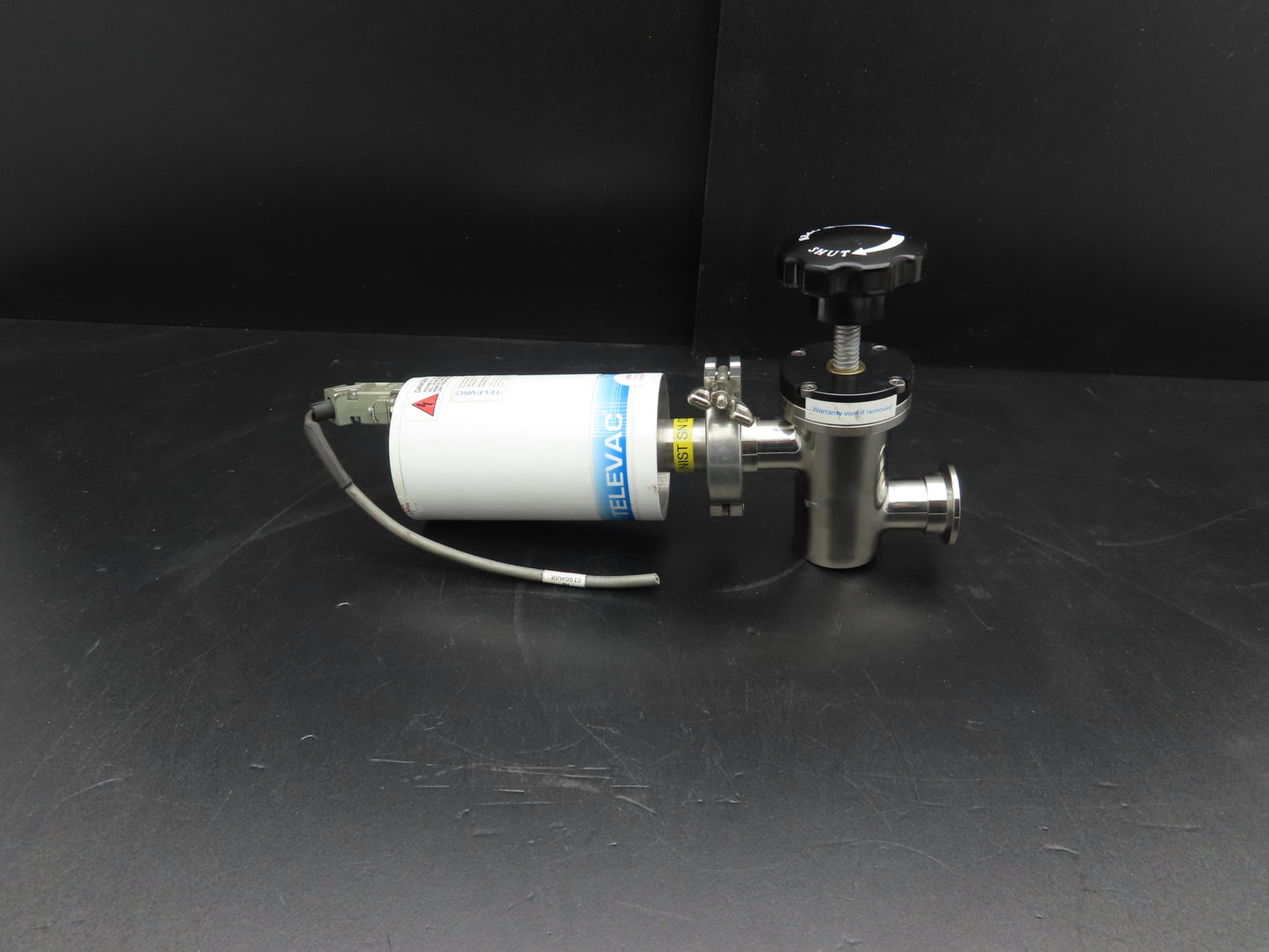 Televac MP7FR Digital Vacuum Sensor Double Inverted Magnetron Cold Cathode