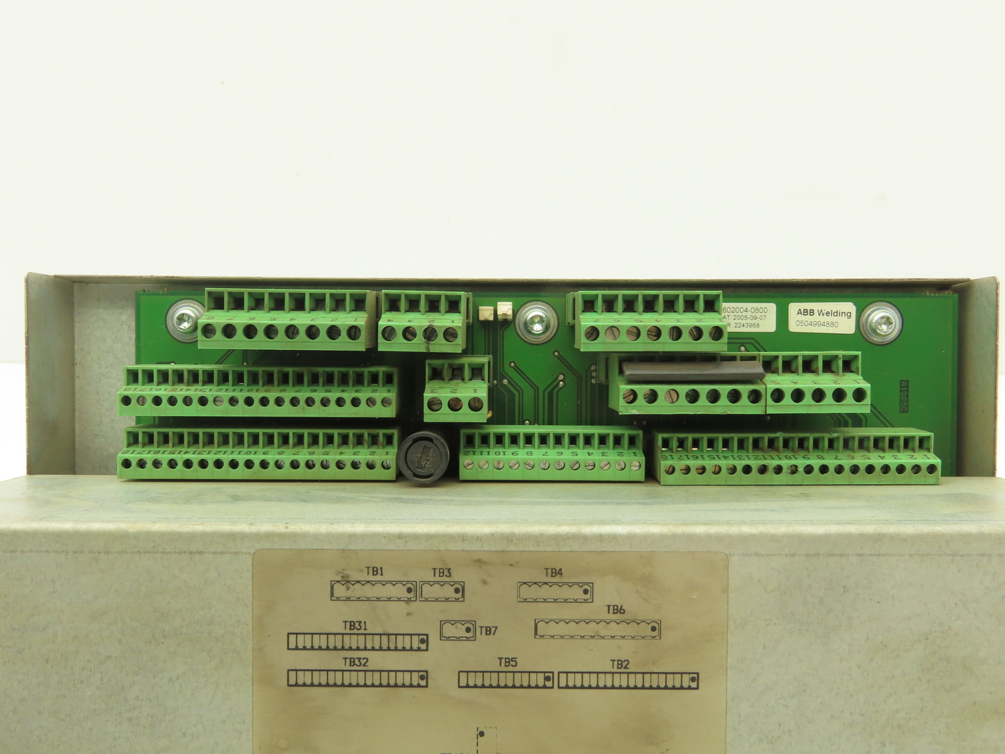 Abb 0504994880 Welding Robot SIB V Type 1 Control Panel