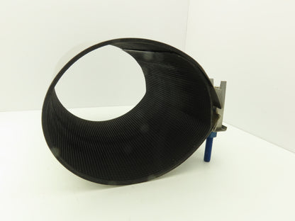 Smith Blair 26100111015000 Stainless Steel Pipe Repair Clamp 10" 4-Bolt 15" Wide