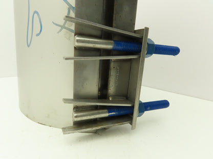 Smith Blair 26100111015000 Stainless Steel Pipe Repair Clamp 10" 4-Bolt 15" Wide
