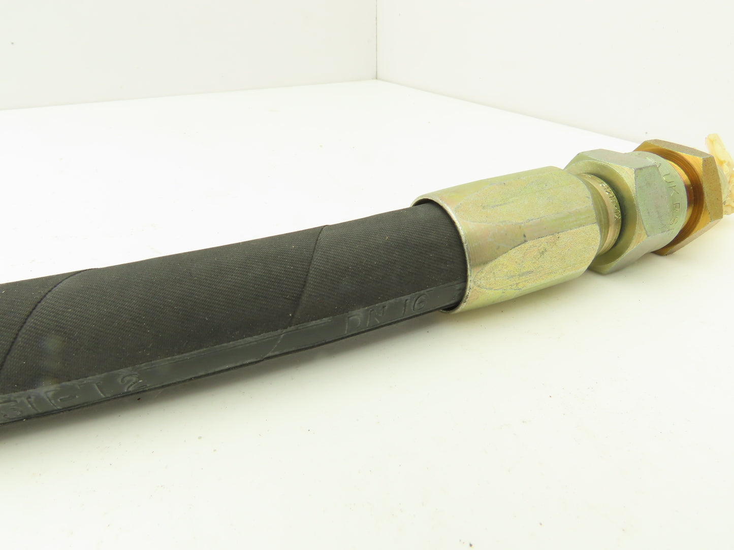 Logtech AL51336B Hydraulic Replacement Hose 18" Overall 3/4-12 BSP