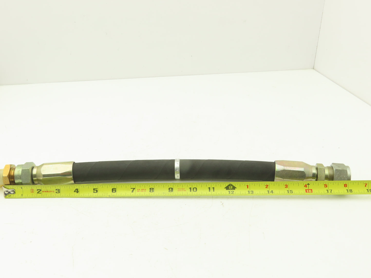 Logtech AL51336B Hydraulic Replacement Hose 18" Overall 3/4-12 BSP