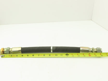 Logtech AL51336B Hydraulic Replacement Hose 18" Overall 3/4-12 BSP