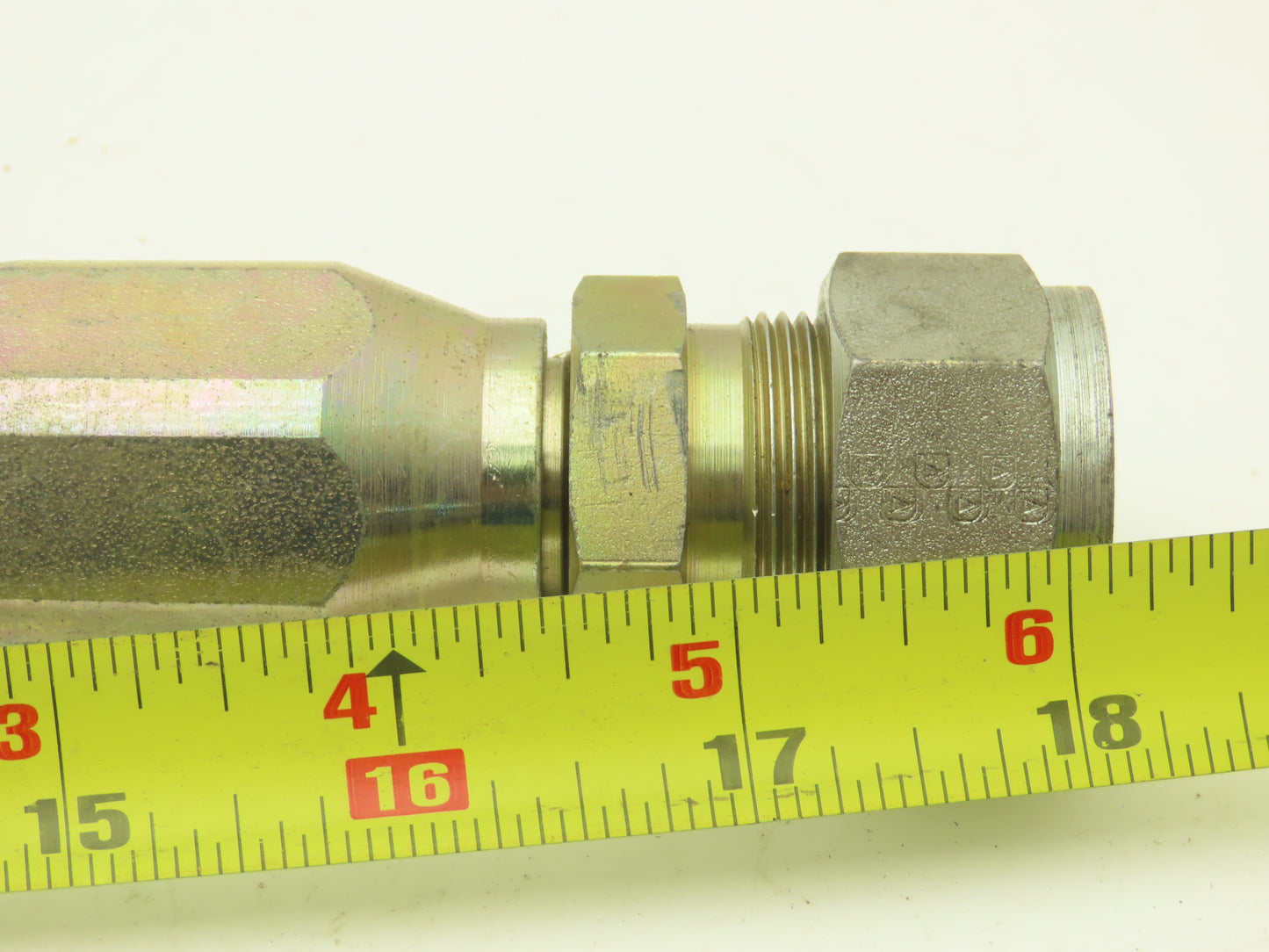 Logtech AL51336B Hydraulic Replacement Hose 18" Overall 3/4-12 BSP