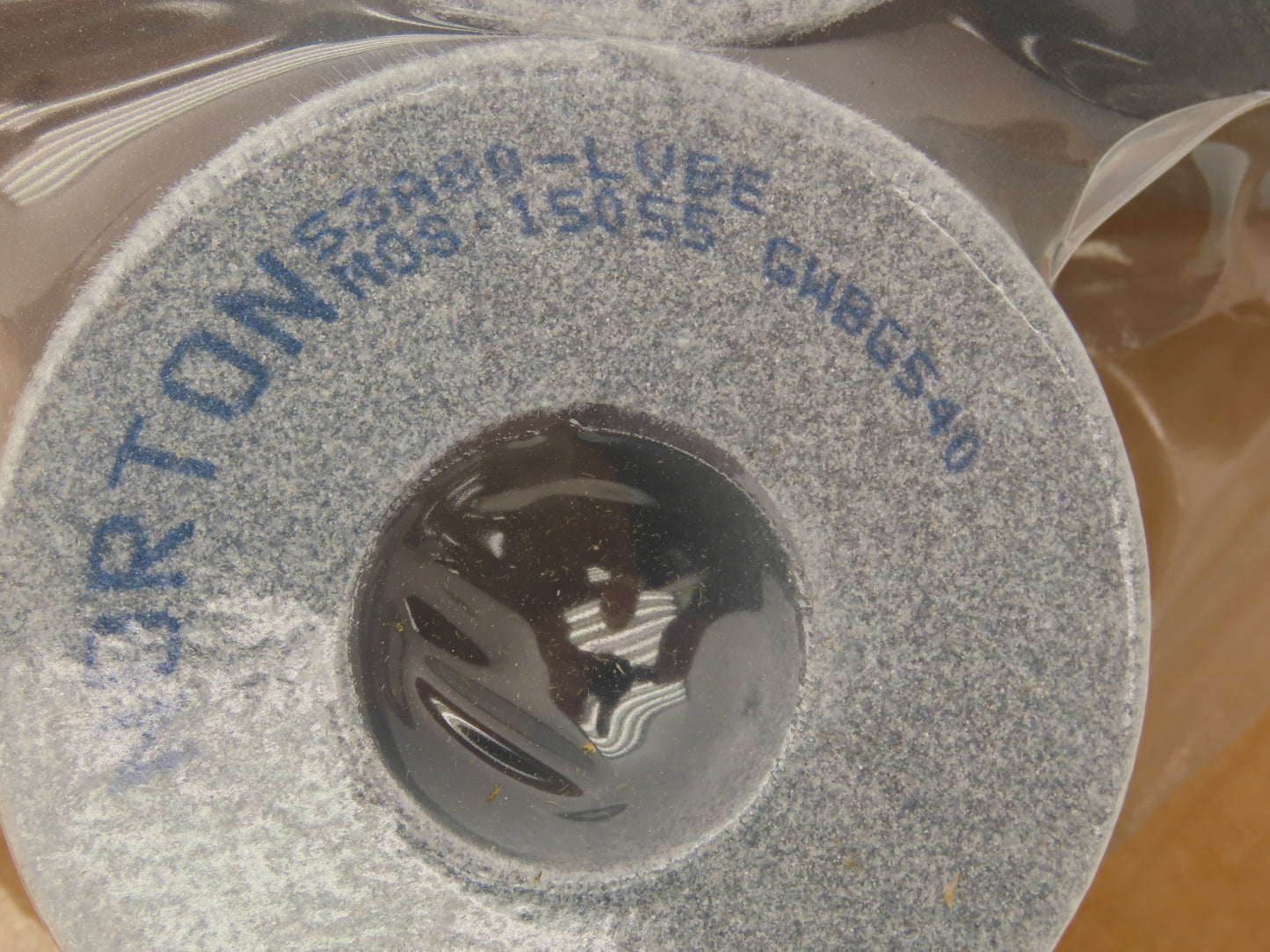 Norton GWBG540 Grinding Wheel Alundum 3.171" X 2-3/4" X 1-1/4" Lot of 10