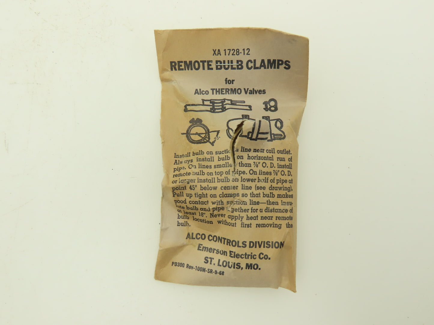 Alco X-23048FL-4A Equalizer Internal Refrigerant 12 Tube Length 20' Lot of 2