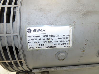 Toyota 14320-U2090-71A Electric Forklift Hydraulic Pump Motor 36/48V 13/10kW