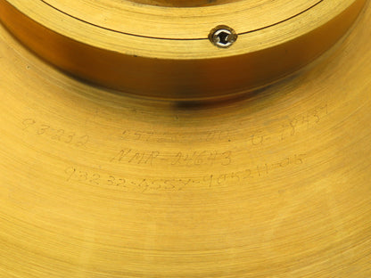 Worthington 905211-05 Centrifugal Pump Impeller Brass Bronze 1-1/8"Bore 10.75"OD