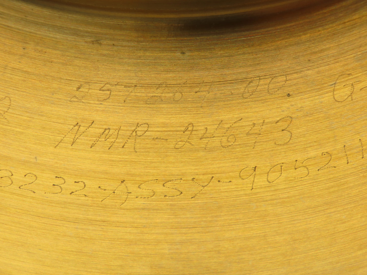 Worthington 905211-05 Centrifugal Pump Impeller Brass Bronze 1-1/8"Bore 10.75"OD