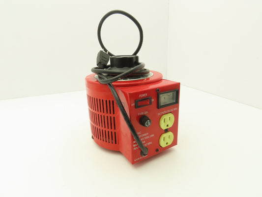 Variac TDGC-2KM Variable Voltage Transformer 2000VA 115V Input 0-130VAC Output