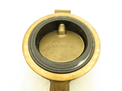 Norriseal MIL-V-22133  5" Brass Bronze Wafer Butterfly Valve w/Gear Operator