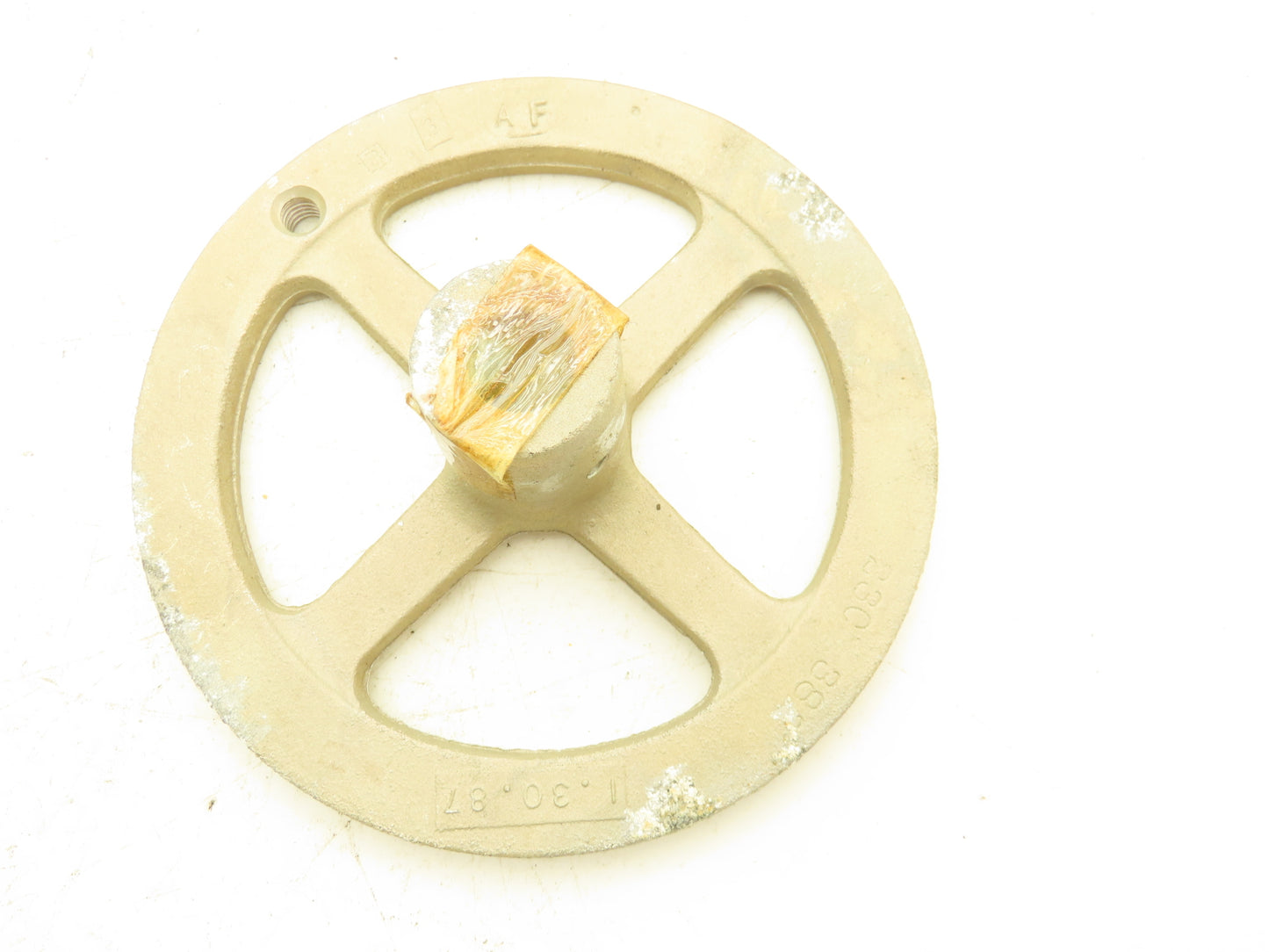 Norriseal MIL-V-22133  5" Brass Bronze Wafer Butterfly Valve w/Gear Operator