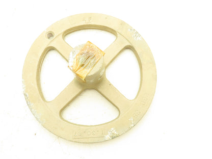 Norriseal MIL-V-22133  5" Brass Bronze Wafer Butterfly Valve w/Gear Operator