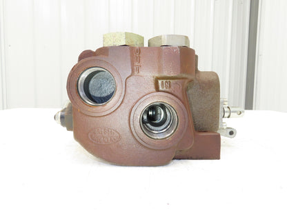 Parker Gresen 42-LC-20 Directional Control 2-Spool Hydraulic Valve 3-Position