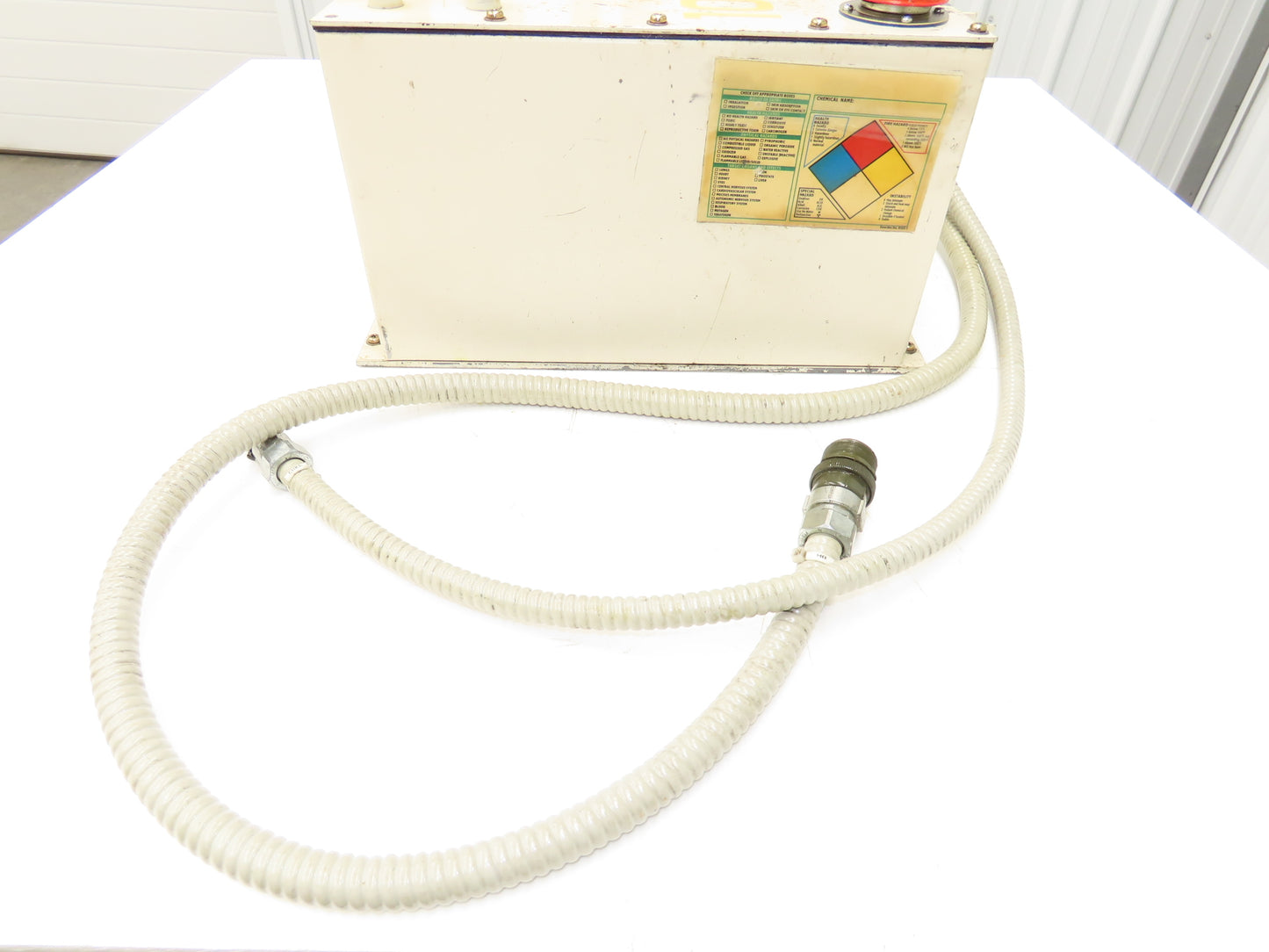 Nachi UVN-1A-0A2-0.7-4-11 Hydraulic Uni Pump Power Unit 10L 3.8GPM 220V 3PH