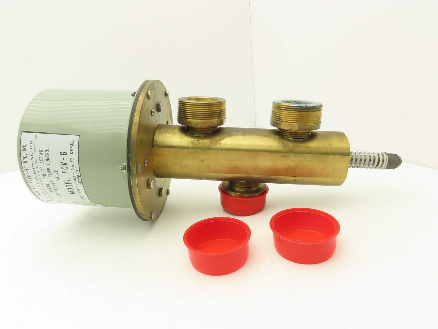 Marine Electric FCV-6 Instant Direct Acting Distillate Flow Control 3 Way Valve